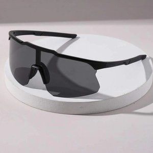 NEW Black Sporty shield sunglasses